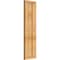 Ekena Millwork Framed Board-n-Batten Shutters, Rough Sawn Western Red Cedar, 16 1/8W x 56H, PR RBF06S16X056RWR - alternate 2